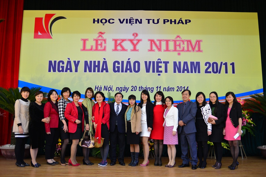 Celebration for Vietnamese Teachers’ Day 2014 at Judicial Academy