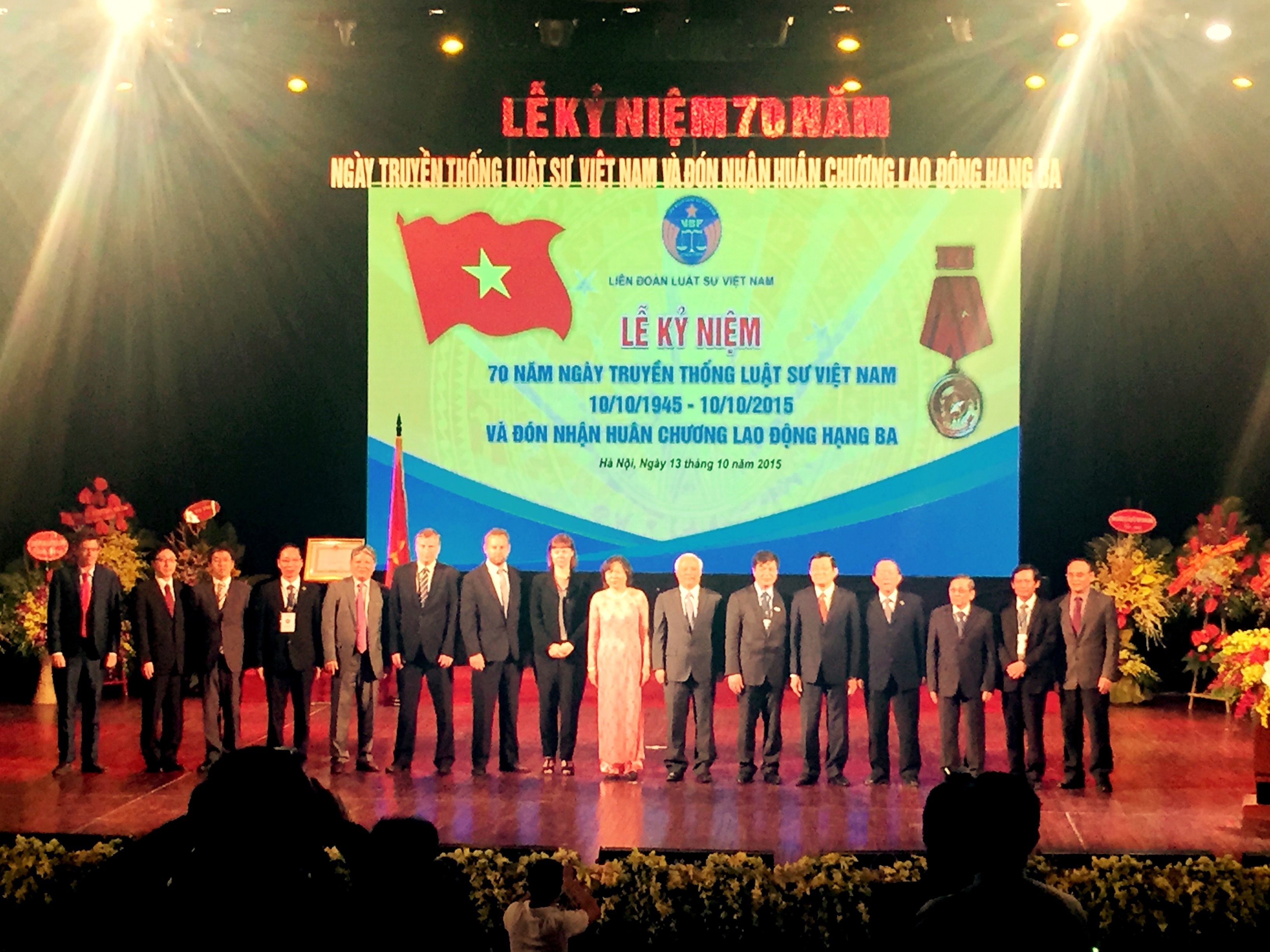 Ms. Vu Thi Thu Ha participated in the 70th Anniversary of Vietnamese Lawyers’ Traditional Day