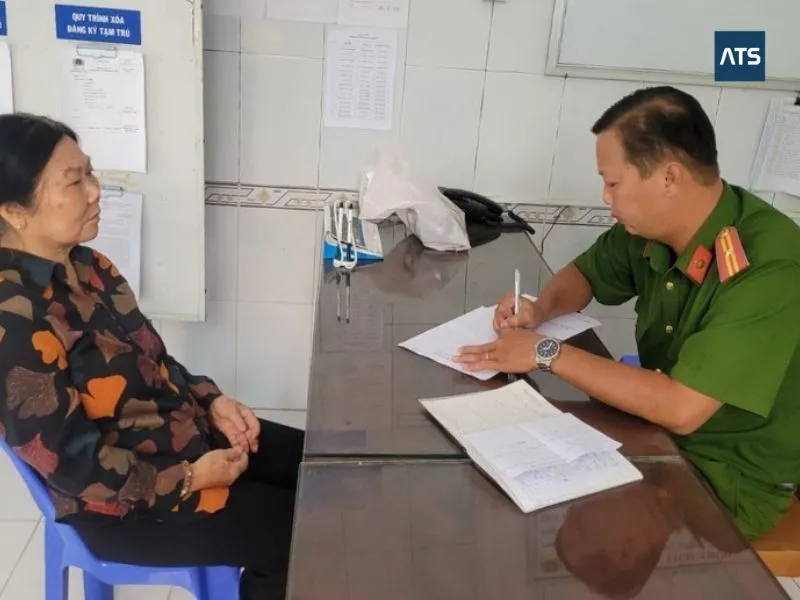 thủ tục trình báo chiếm đoạt tài sản