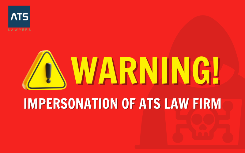 WARNING: IMPERSONATION OF ATS LAW FIRM